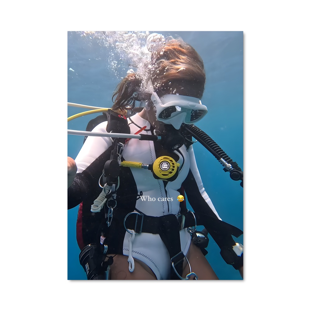 Poster Scuba de diving